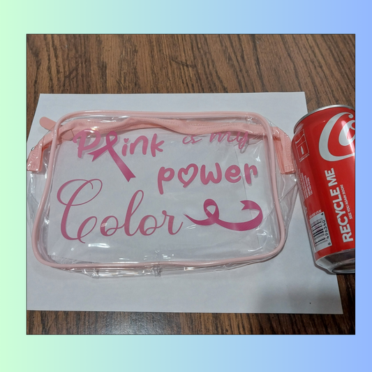 Lot 102: Breast Cancer Awareness Bag - Pink Power