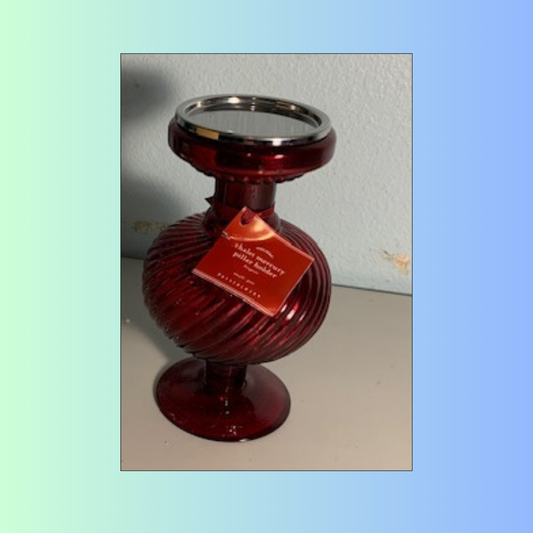 Lot 043: Red Candle Pillar (A)