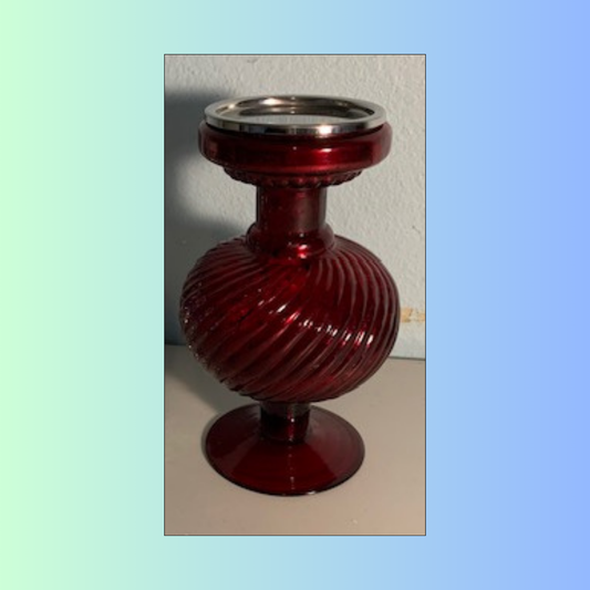 Lot 045: Red Candle Pillar (C)