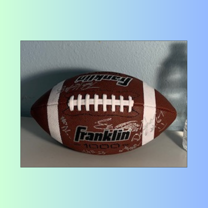 Lot 052: Packers' Autographed Football