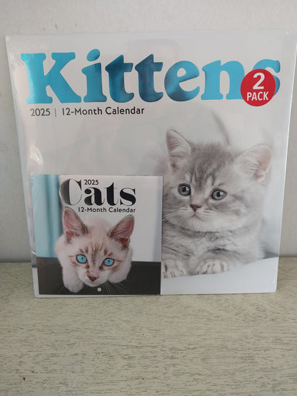 Lot 100: 2025 Kitten Calendars