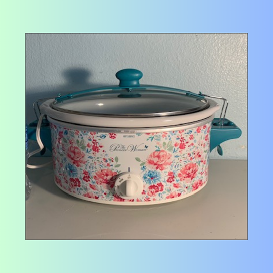 Lot 088: Large Pioneer Woman Crock Pot