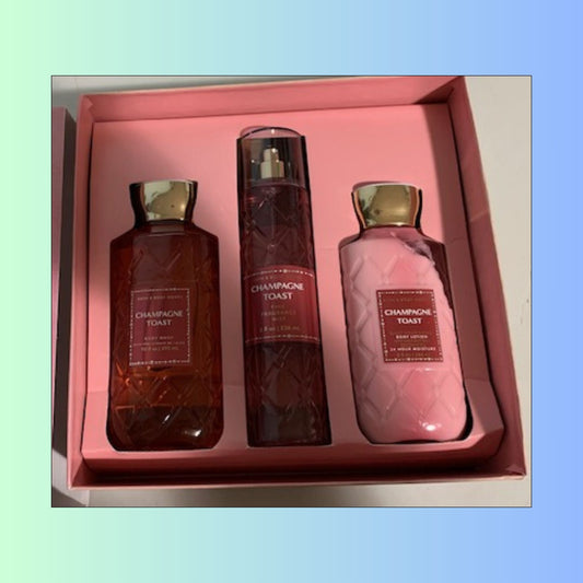 Lot 098: Bath & Body Works Champagne Toast Gift Set