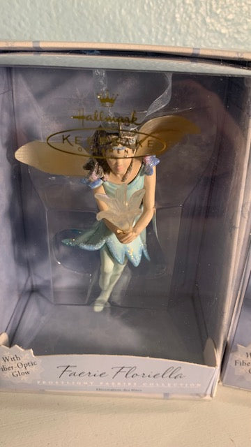 Lot 016: Keepsake Ornament Fairies - set of 5