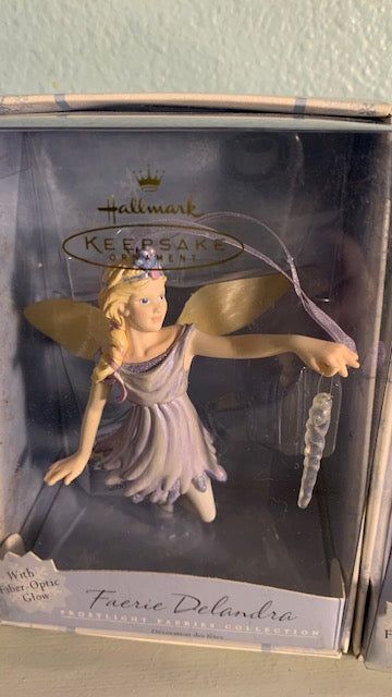 Lot 016: Keepsake Ornament Fairies - set of 5