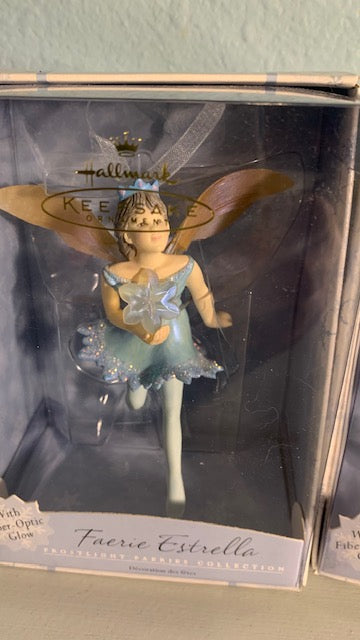 Lot 016: Keepsake Ornament Fairies - set of 5